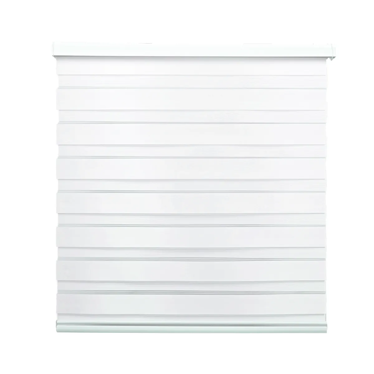 GUIZA - Cortina Roller Duo Zebra Día Y Noche Cenefa Pvc 180x200 Guiza