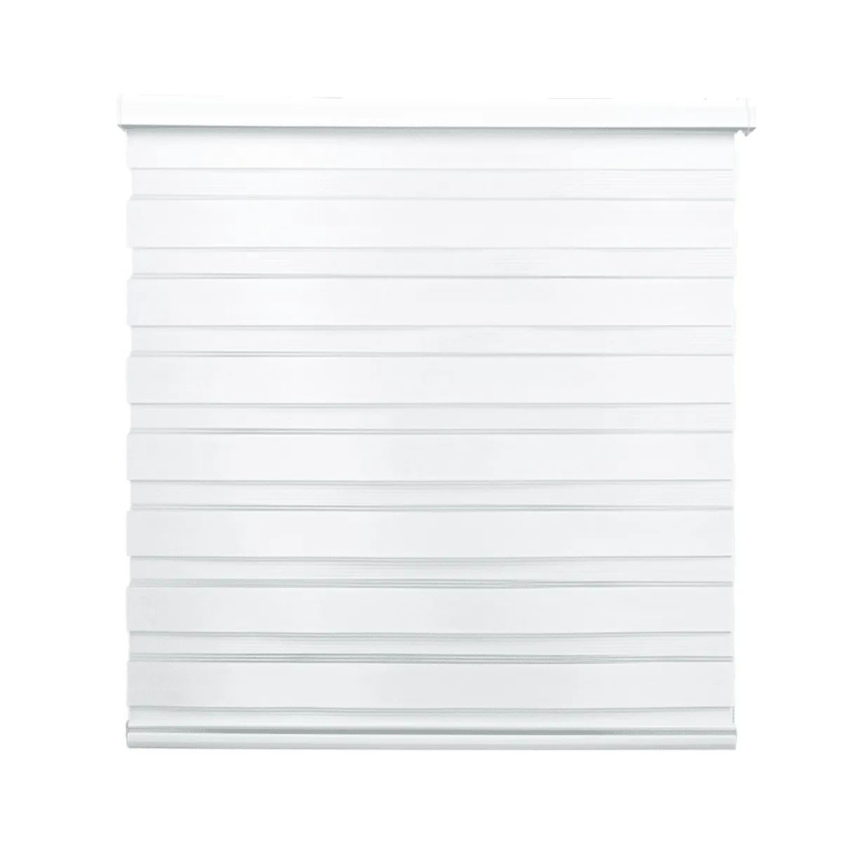GUIZA - Cortina Roller Duo Zebra Día Y Noche Cenefa Pvc 200x200 Guiza