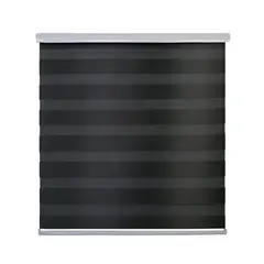 GUIZA - Cortina Roller Duo Zebra Día Y Noche Cenefa Pvc 220x200