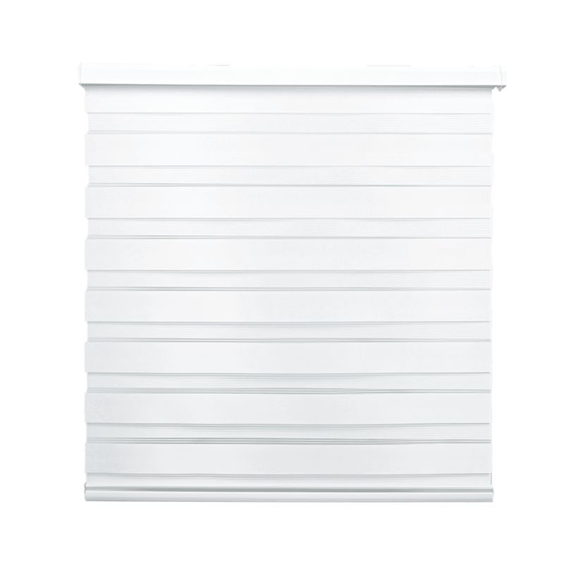 GUIZA - Cortina Roller Duo Zebra Día Y Noche Cenefa Pvc 220x200 Guiza