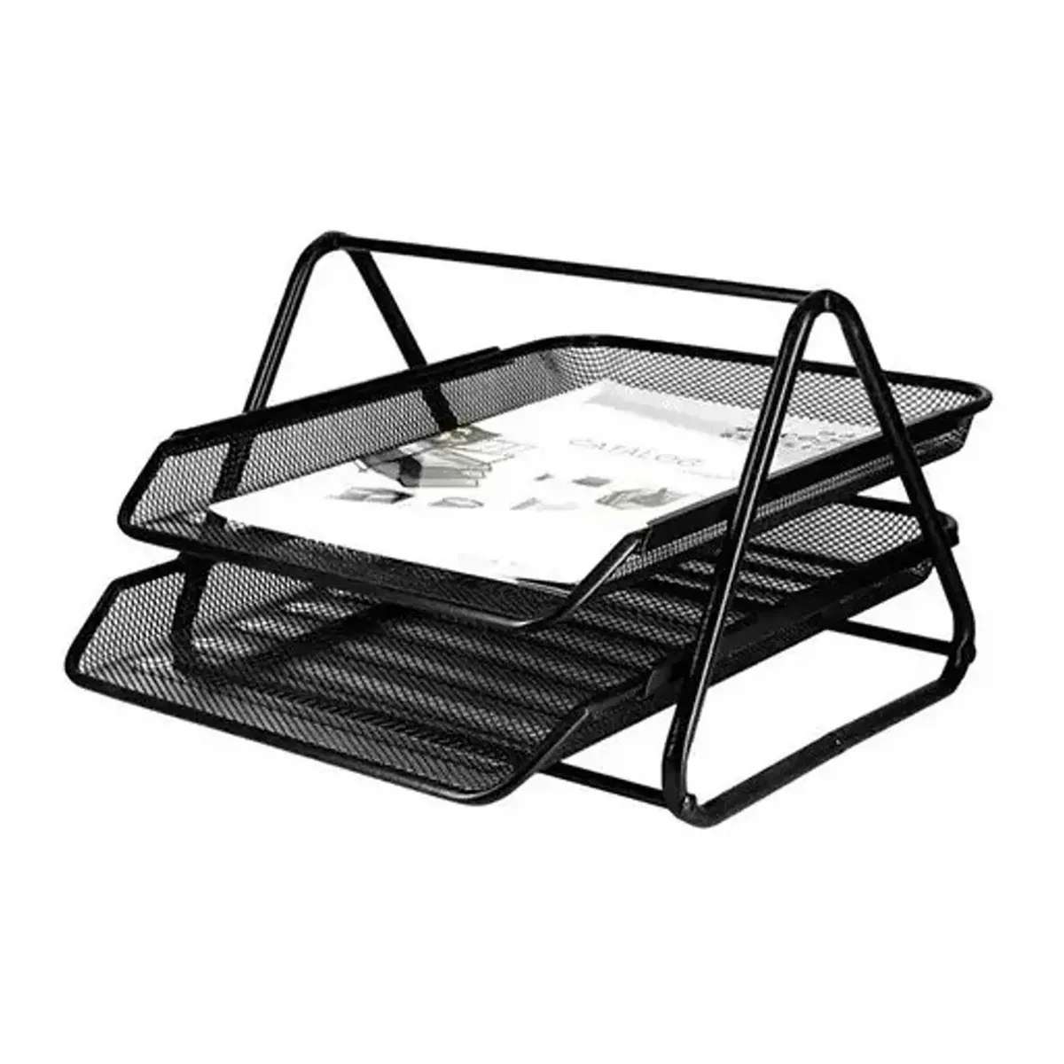 GENERICO - Organizador Escritorio Archivador Bandeja Oficina 2 Niveles