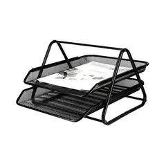 GENERICO - Organizador Escritorio Archivador Bandeja Oficina 2 Niveles