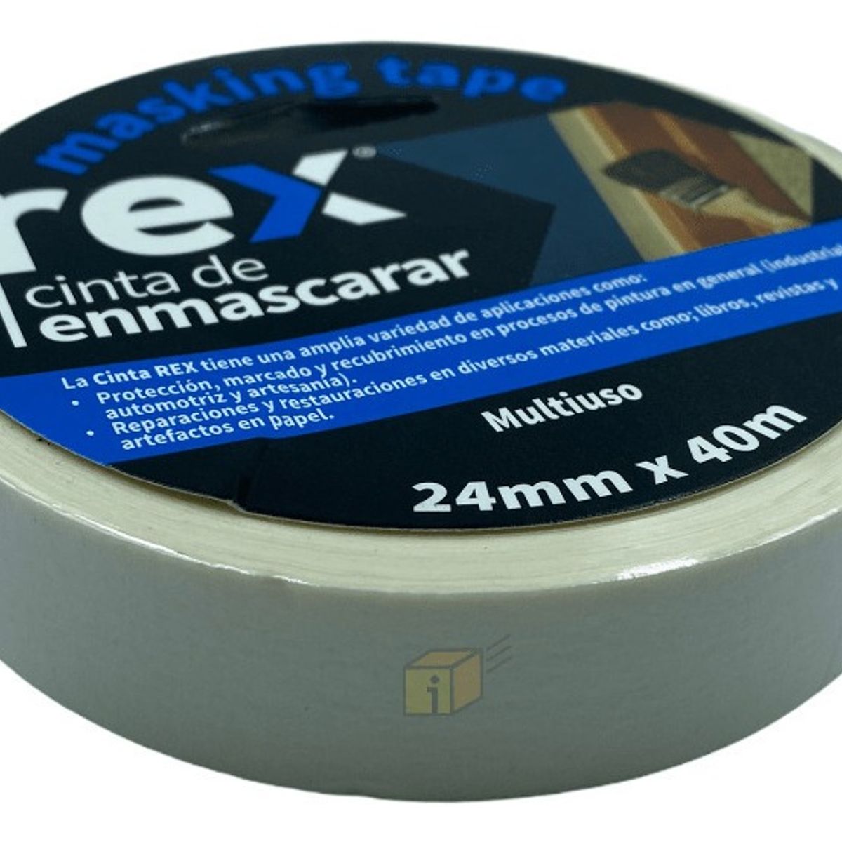 GENERICO - Cinta Enmascarar Masking Tape 24mmx40mt