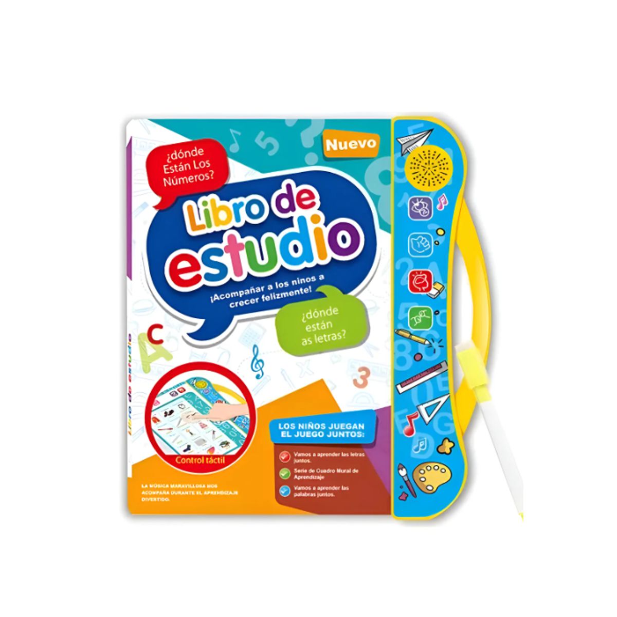 GENERICO - Mi Primer Libro Aprendizaje Juguete Niños Sonido Interactivo