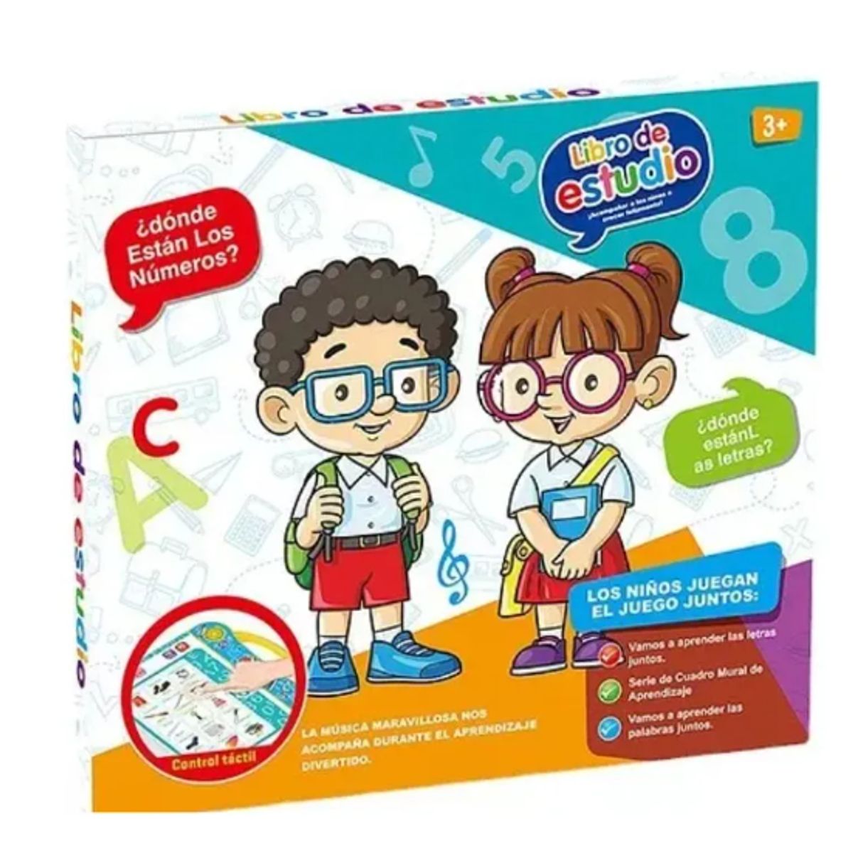 GENERICO - Mi Primer Libro Aprendizaje Juguete Niños Sonido Interactivo