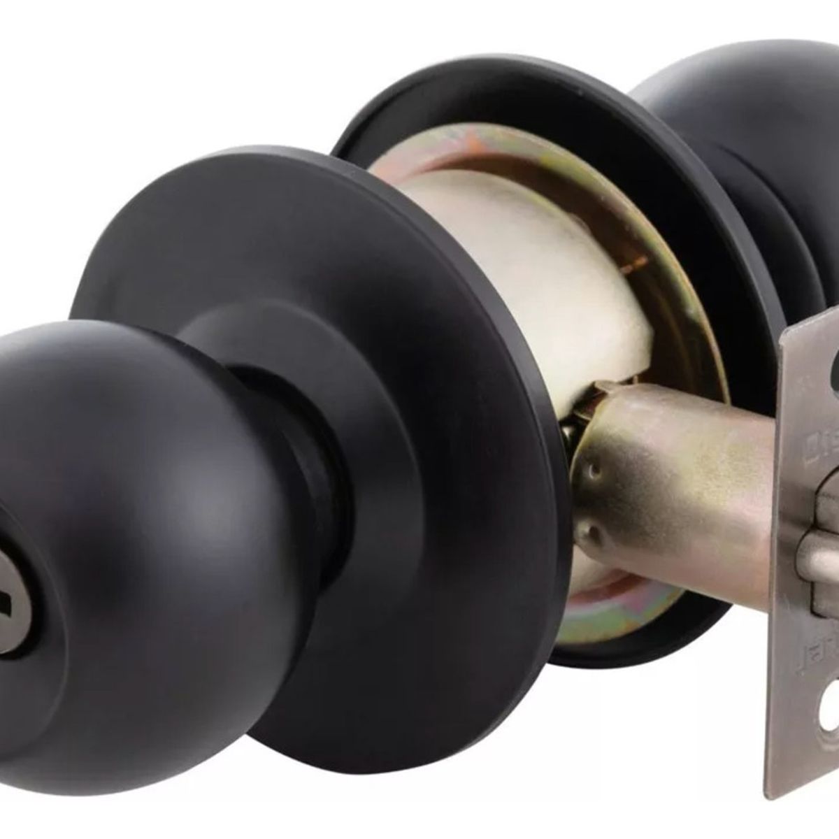 GENERICO - Cerradura Cilindrica Oister 101 Baño Negro Bt