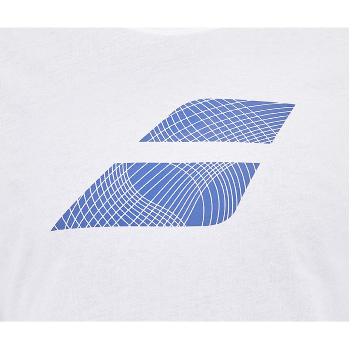 BABOLAT - Polera Babolat Exercise Big Flag Tee Blanca Tenis Padel