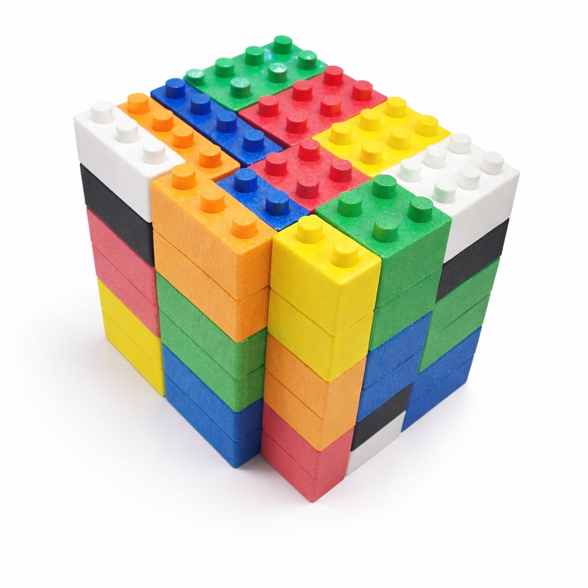 GENERICO - Set 10 Bloques Gigantes De Construcion  Espuma Epp