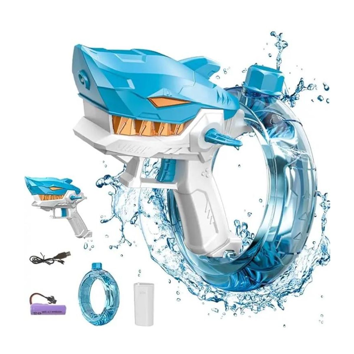 GENERICO - Pistola De Agua Shark Juguete Nuevo