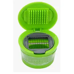 GENERICO - Picador De Ajos Cortador Moledor De Ajos Verde