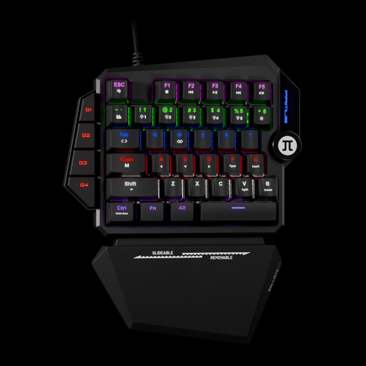 PRIMUS GAMING - Teclado mecanico RGB de una mano Primus Gaming