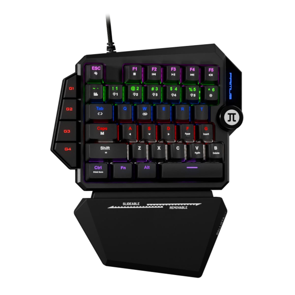 PRIMUS GAMING - Teclado mecanico RGB de una mano Primus Gaming