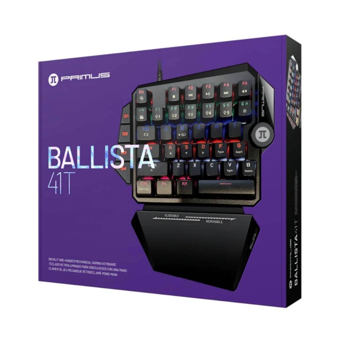 PRIMUS GAMING - Teclado mecanico RGB de una mano Primus Gaming
