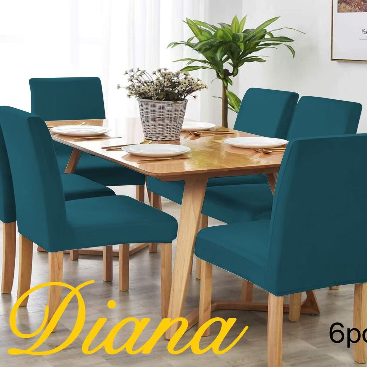 DIANA - FUNDAS PARA SILLAS COLORES LISOS