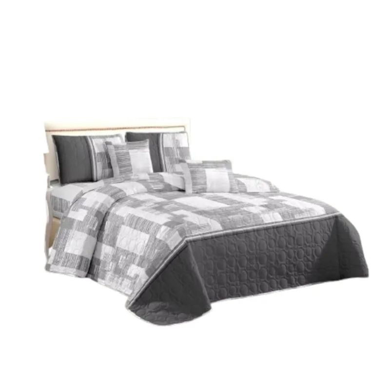 GENERICO - Cubrecama Quilt Verano Super King 270 x 290 cm - Utah