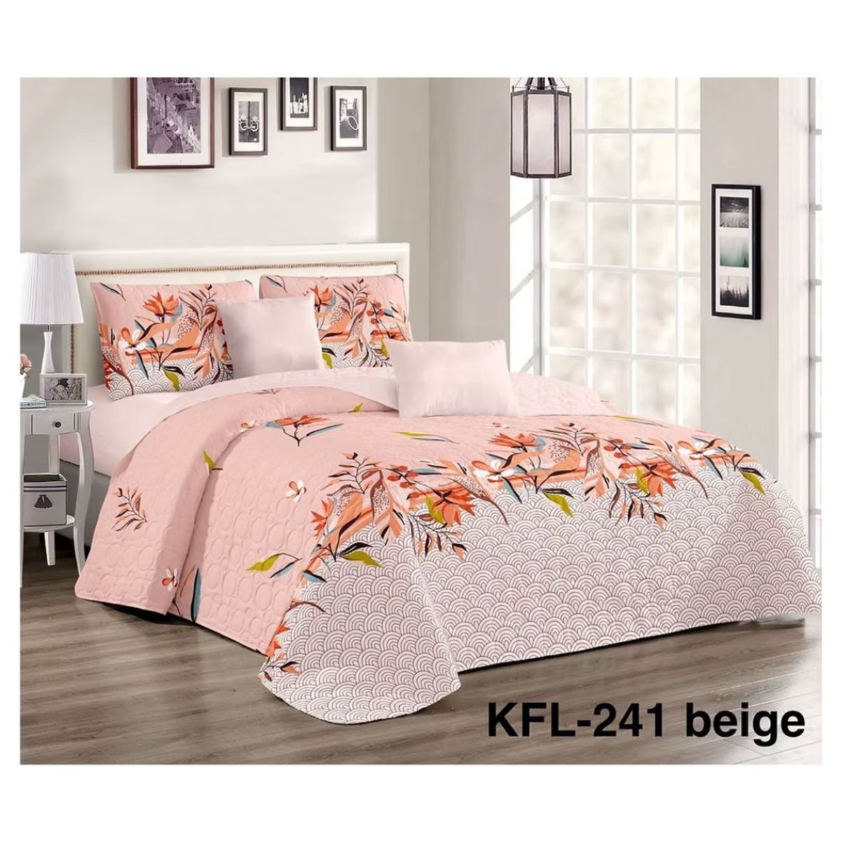 GENERICO - Cubrecama Quilt Verano Super King 270 x 290 cm - Arizona KFL241