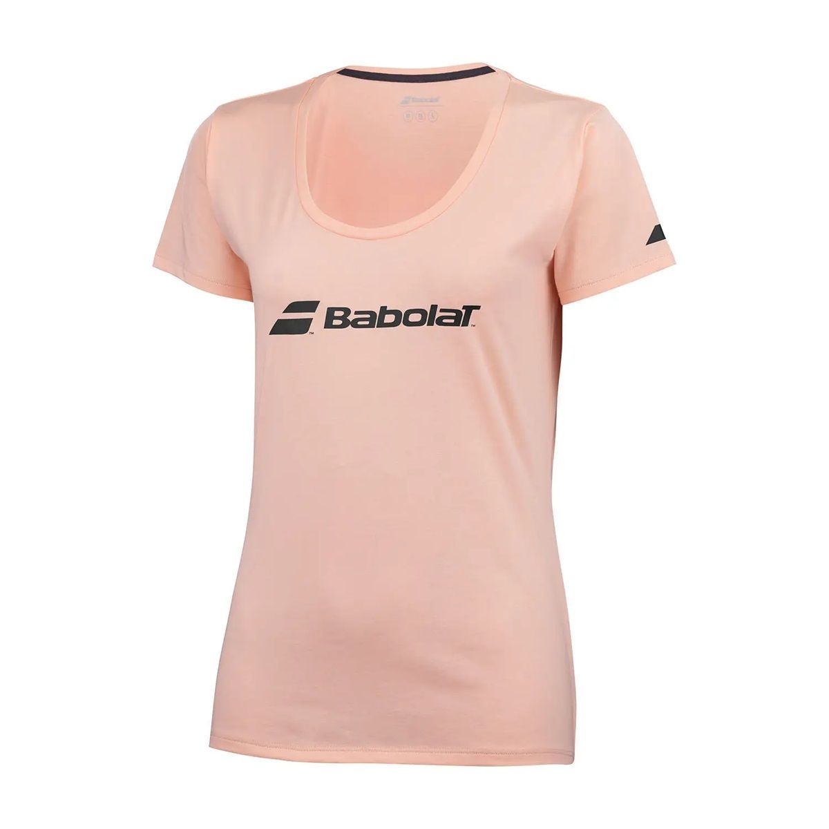 BABOLAT - Polera Babolat Exercise Tee Women Rosa Tenis Padel