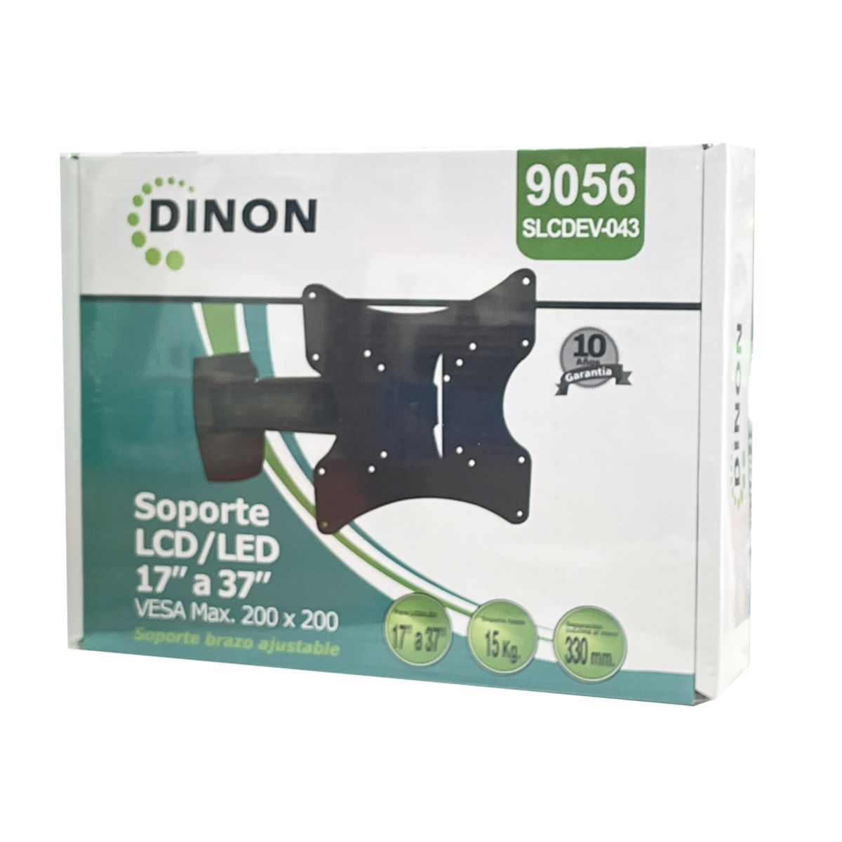 DINON - Soporte Para Tv Led Lcd Universal 17-37 Pulgadas Dinon 9056 Negro