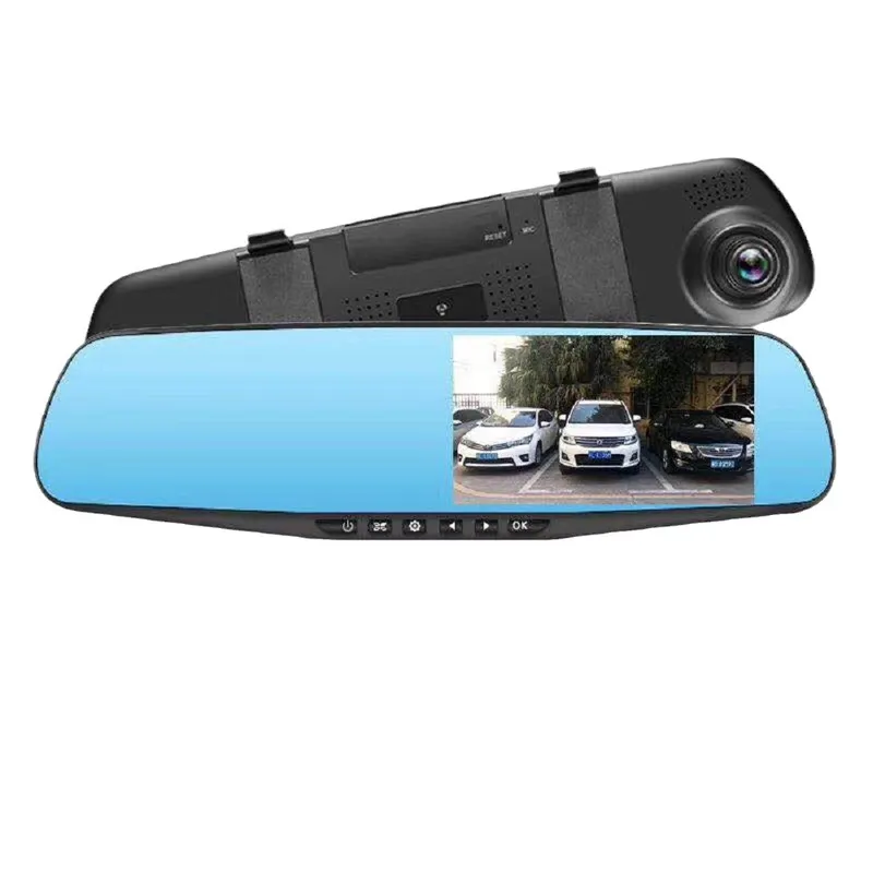 GENERICO - Retrovisor Con Camara Delantera Trasera Top Ventas
