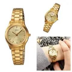 CASIO - Reloj Análogo Mujer LTP-1275G-9A