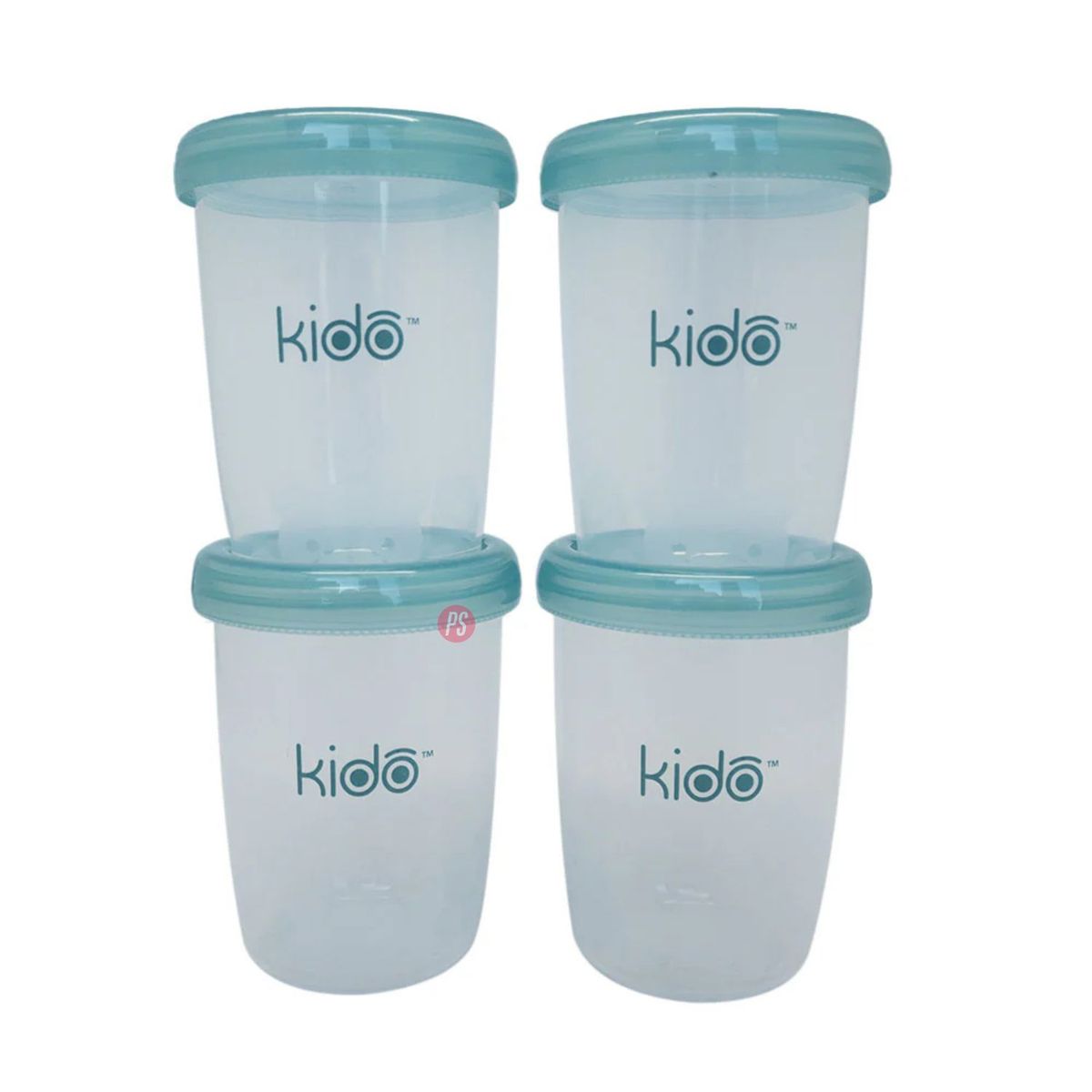 KEEP - Set 4 Vasos PP Kido 180ml Reutilizables Porta Snack - PS