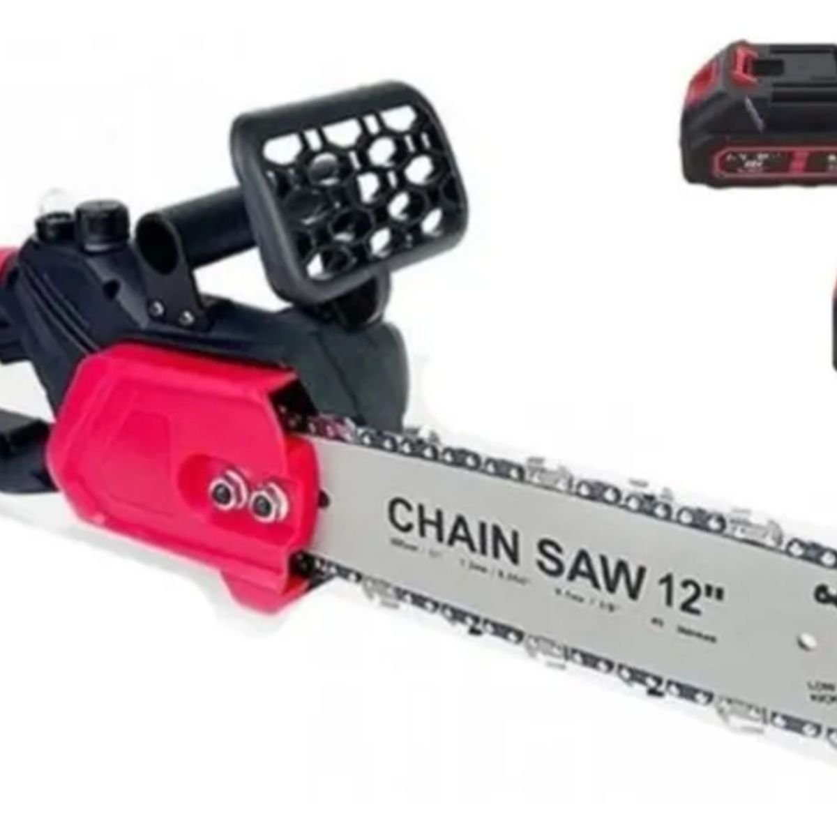 GENERICO - Motosierra Inalámbrica Portátil de 12 Pulgadas