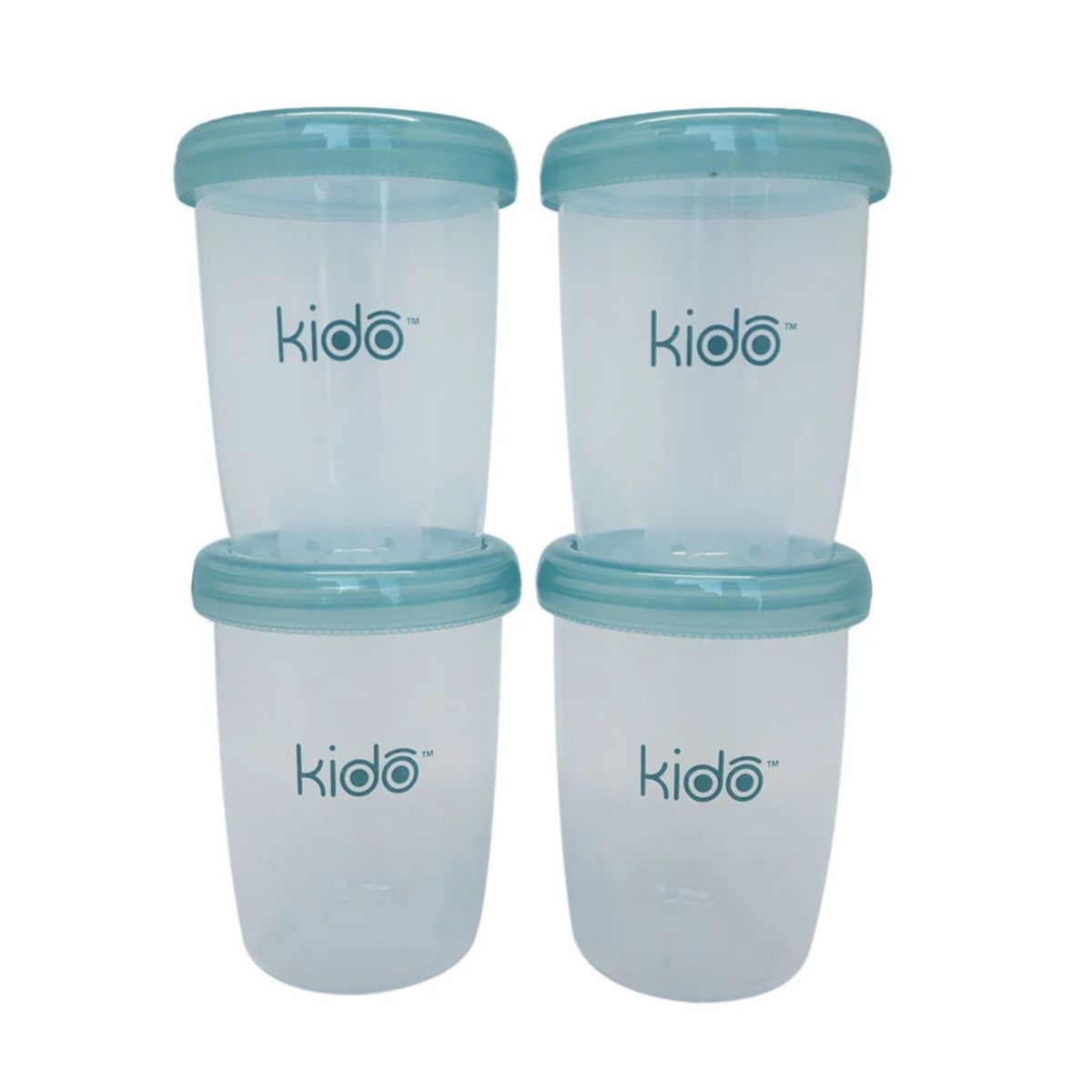 KEEP - Set 4 Vasos Porta Snack Kido 180ml Reutilizables - SC
