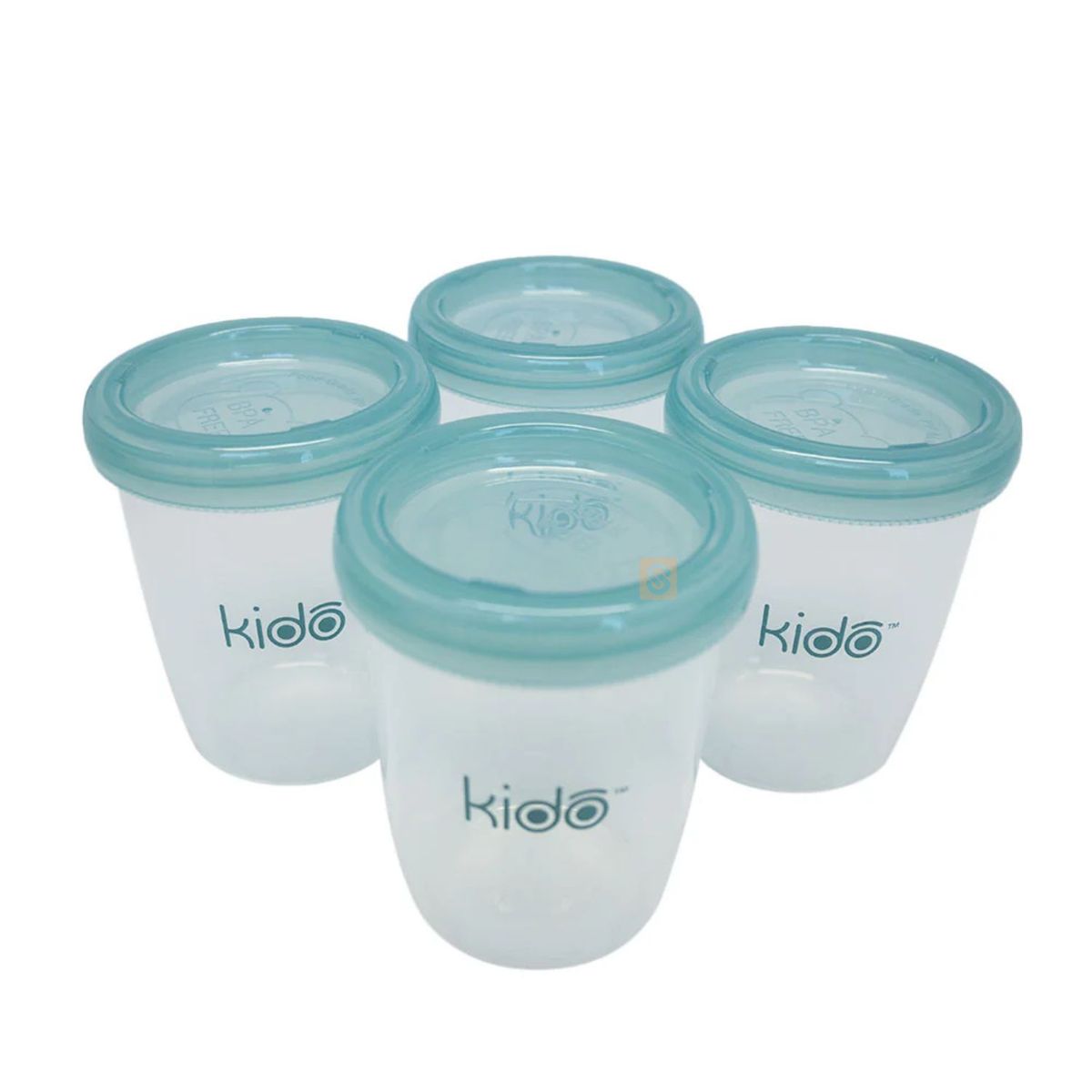 KEEP - Set 4 Vasos Porta Snack Kido 180ml Reutilizables - SC