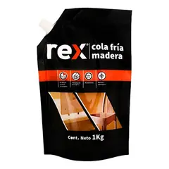 REX - COLA FRIA PARA MADERA DOY PACK 1 KG