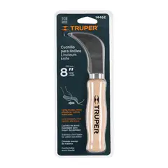 TRUPER - CUCHILLO CURVO PARA LINOLEO 8