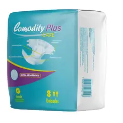GENERICO - Pañal Adulto Higieclin Plus Care Talla G X8 Con Aloe Vera
