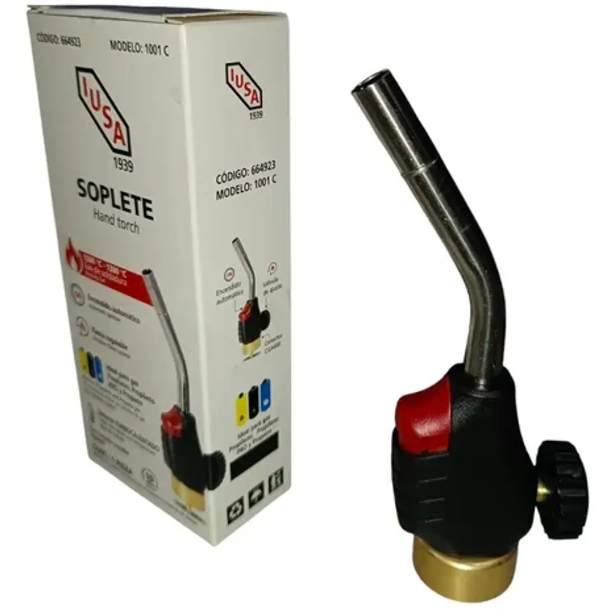 GENERICO - Soplete PARA MAPP Encendido automáticoEléctrico IUSA modelo 1001C