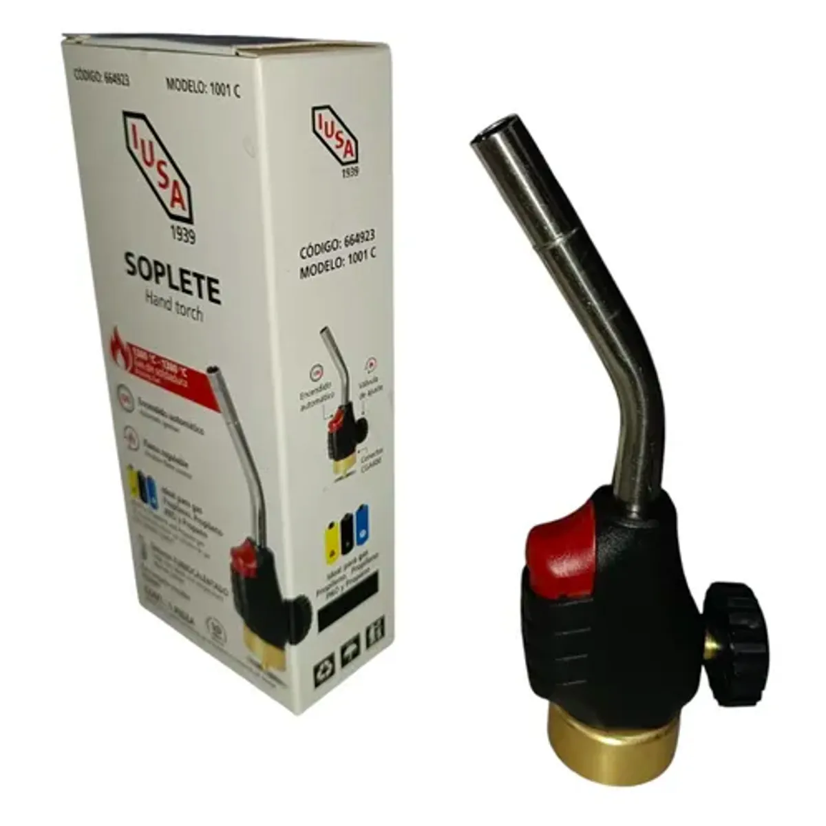 GENERICO - Soplete PARA MAPP Encendido automáticoEléctrico IUSA modelo 1001C