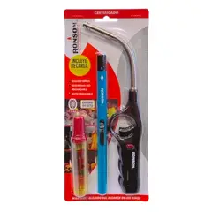 RONSON - Pack Encendedor Cocina Tubo Flexible + Slim + Gas