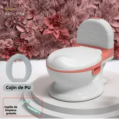 OASIS - Bacinica Bañito Entrenador Niños Asiento Acolchado Cn Sonido