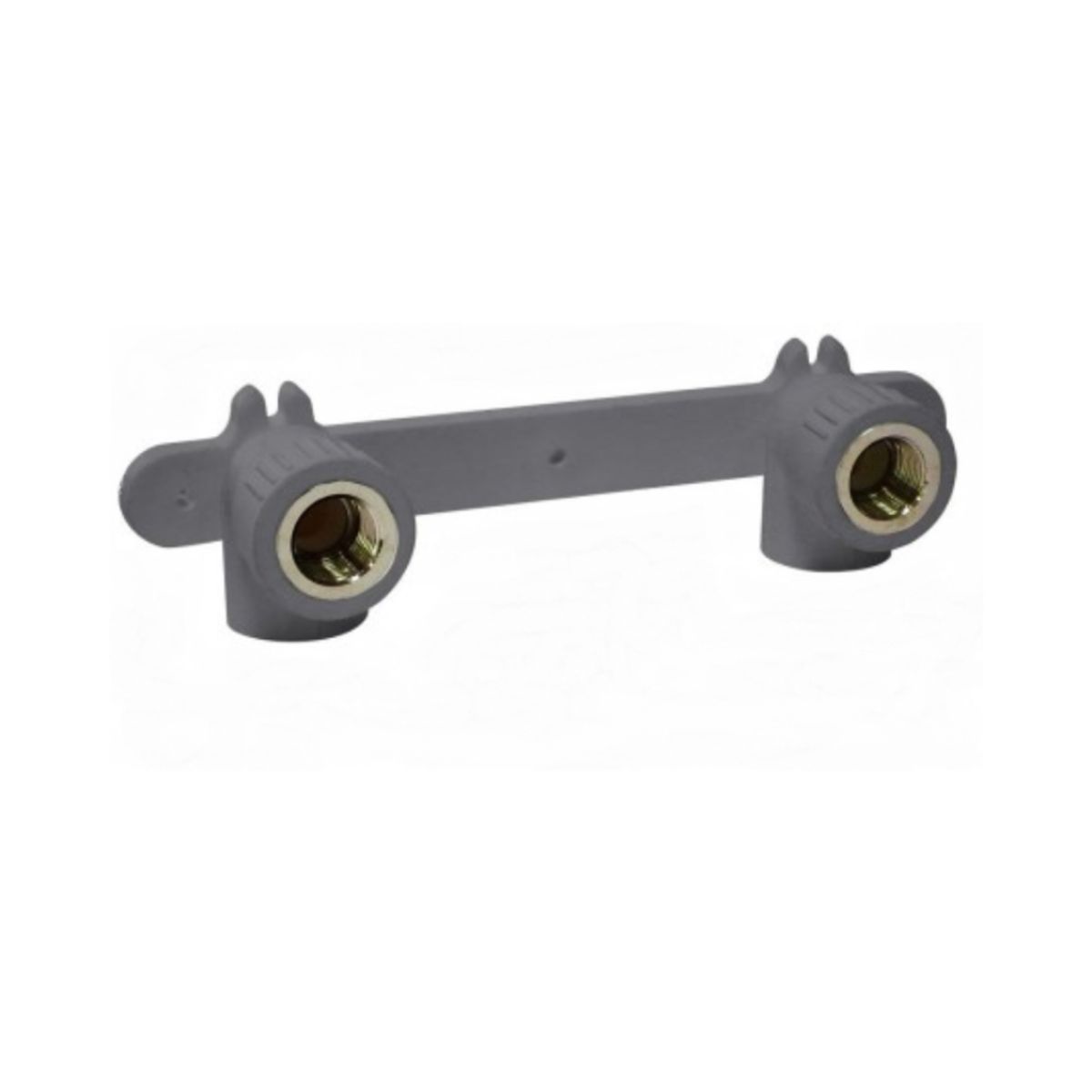 CODO DOBLE PARA DUCHA PPR HI METALICO 20 X 1/2 pulg, marca GENERICO - Foto 2