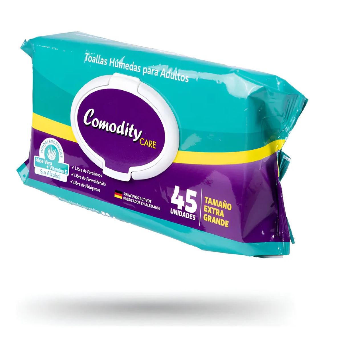 GENERICO - Toallitas Humedas Adulto Comodity X45 Tamaño Extra Grande