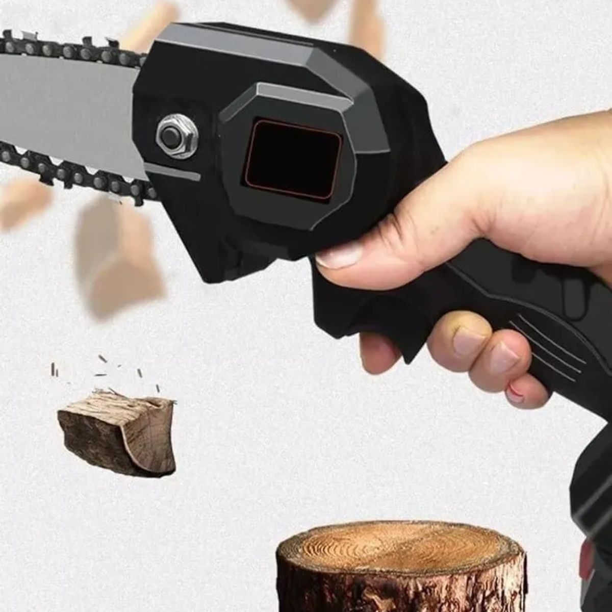 GENERICO - Mini Motosierra Inalámbrica 48V Kit de Poda Portátil