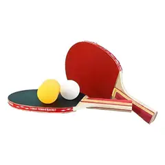 GENERICO - Set de paletas y pelotas de ping pong