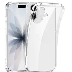 GENERICO - Carcasa Transparente Reforzada Para iPhone 17