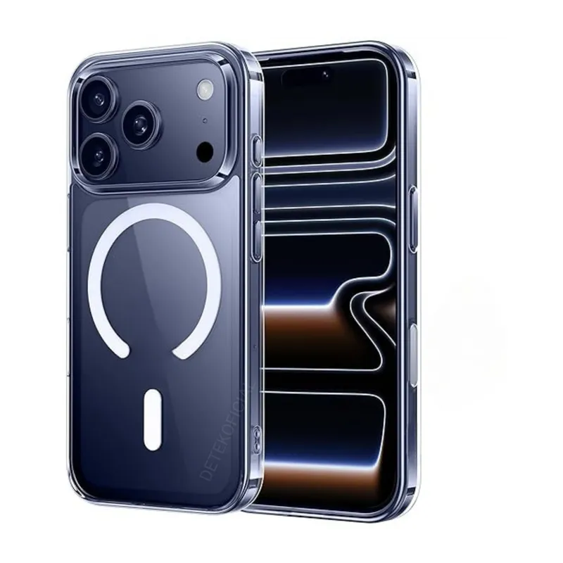 GENERICO - Carcasa Transparente Magsafe Premiun Para iPhone 17 Pro Max