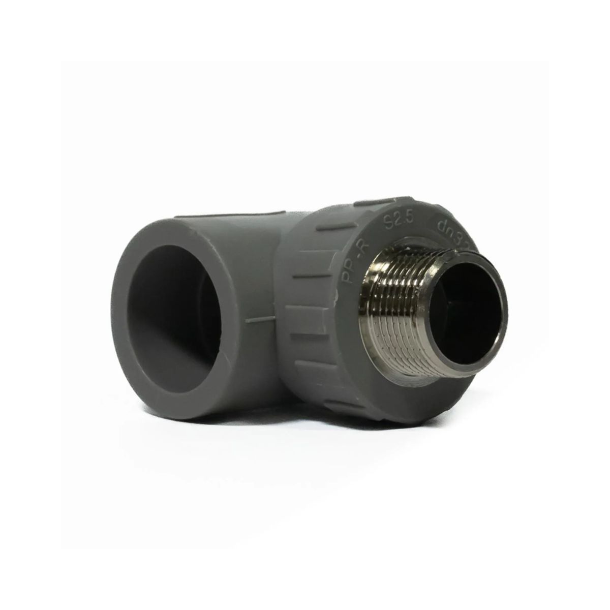 GENERICO - CODO 90 ROSCA METALICA PPR SO-HE 32 MM X 3/4"