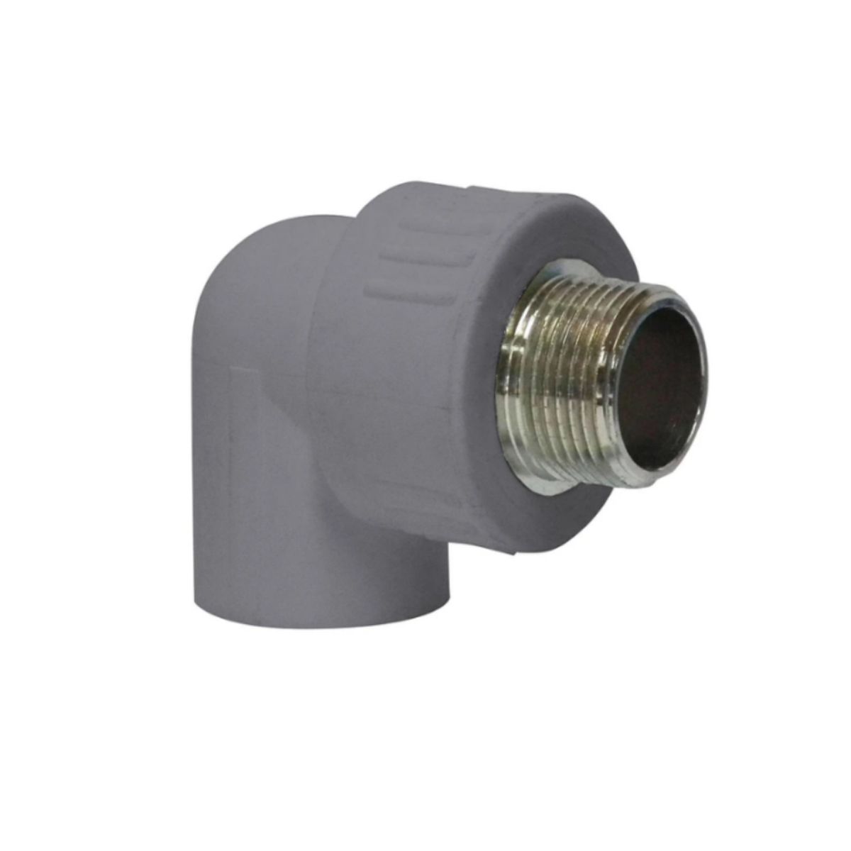 GENERICO - CODO 90 ROSCA METALICA PPR SO-HE 32 MM X 3/4"