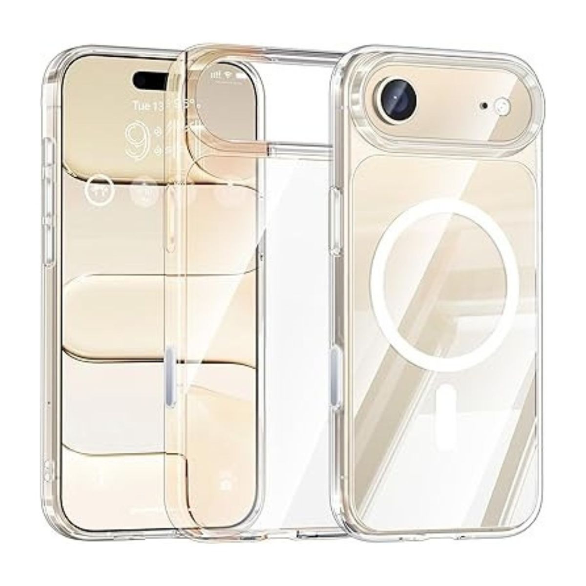 GENERICO - Carcasa Transparente Magsafe Premiun Para iPhone 17 Air