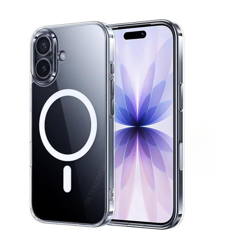 GENERICO - Carcasa Transparente Magsafe Premiun Para iPhone 17