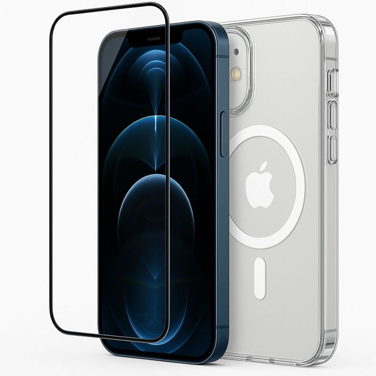 GENERICO - Carcasa Para iPhone 17 Pro Transparente MagSafe + Mica