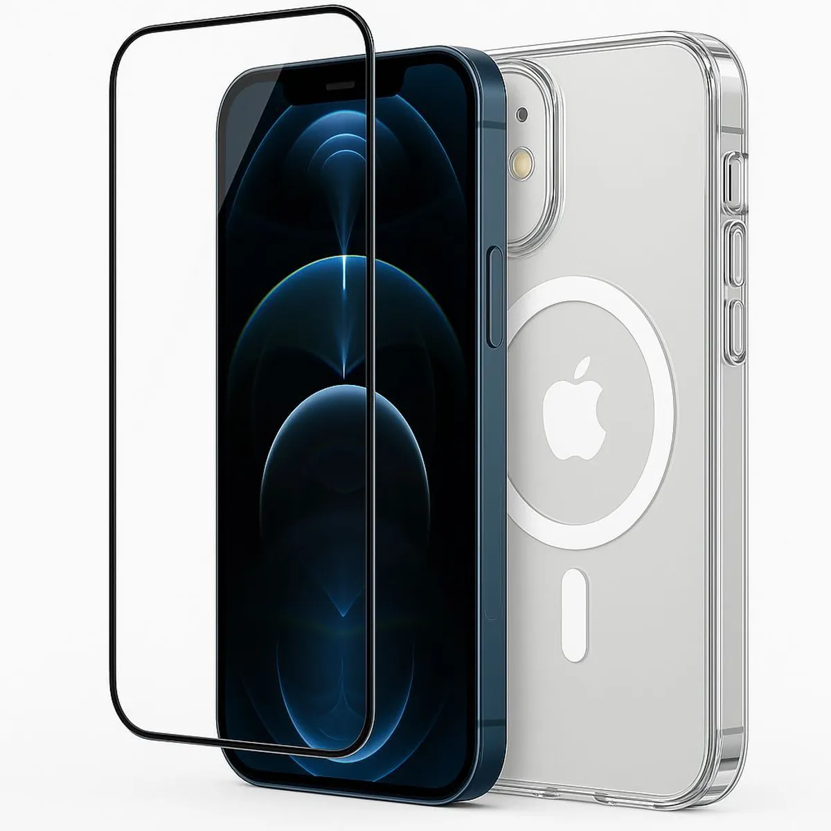 GENERICO - Carcasa Para iPhone 17 Air Transparente MagSafe + Mica