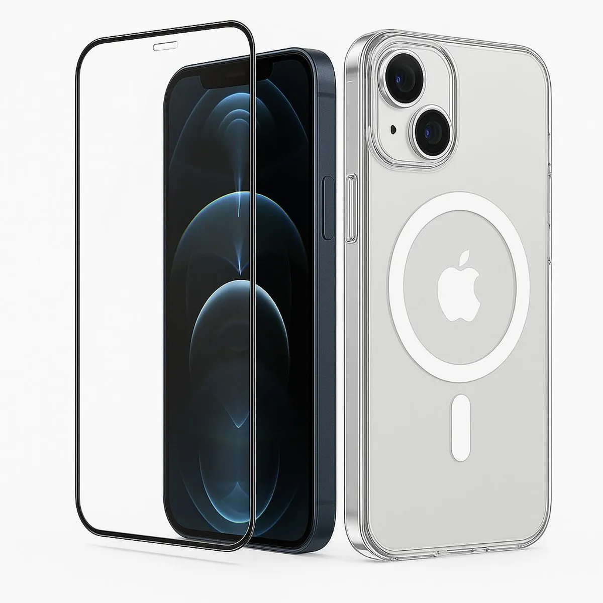 GENERICO - Carcasa Para iPhone 17 Air Transparente MagSafe + Mica