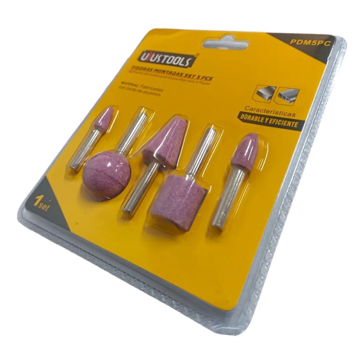 UYUSTOOL - PIEDRAS MONTADAS 5 PIEZAS UYUSTOOLS PDM5PC