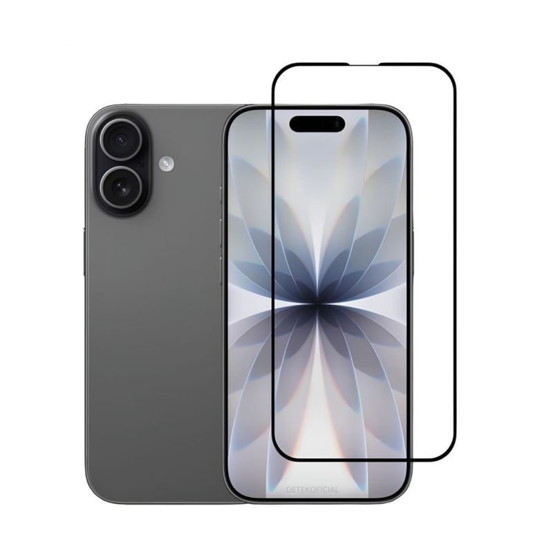 GENERICO - Lamina Mica Vidrio Templado Completa Para iPhone 17